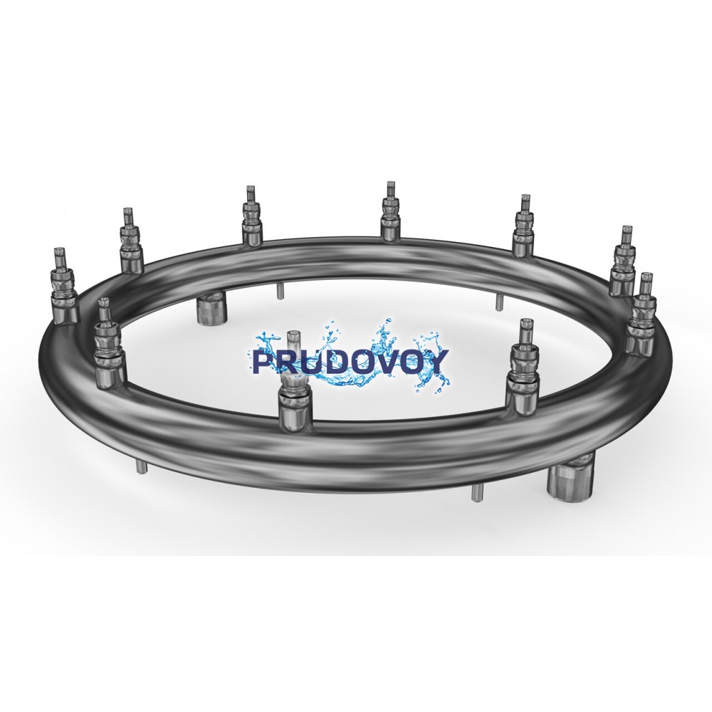 Astral Ring 6052, Ø 0,52 m, фонтанное кольцо из нерж. стали