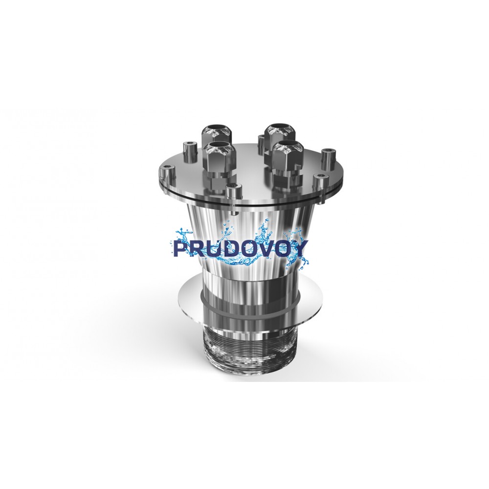 Кабельный ввод прямой 3", 4x