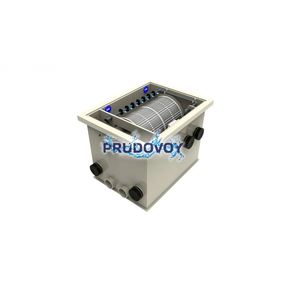 Drumfilter PP40, Барабанный фильтр, до 750 м³