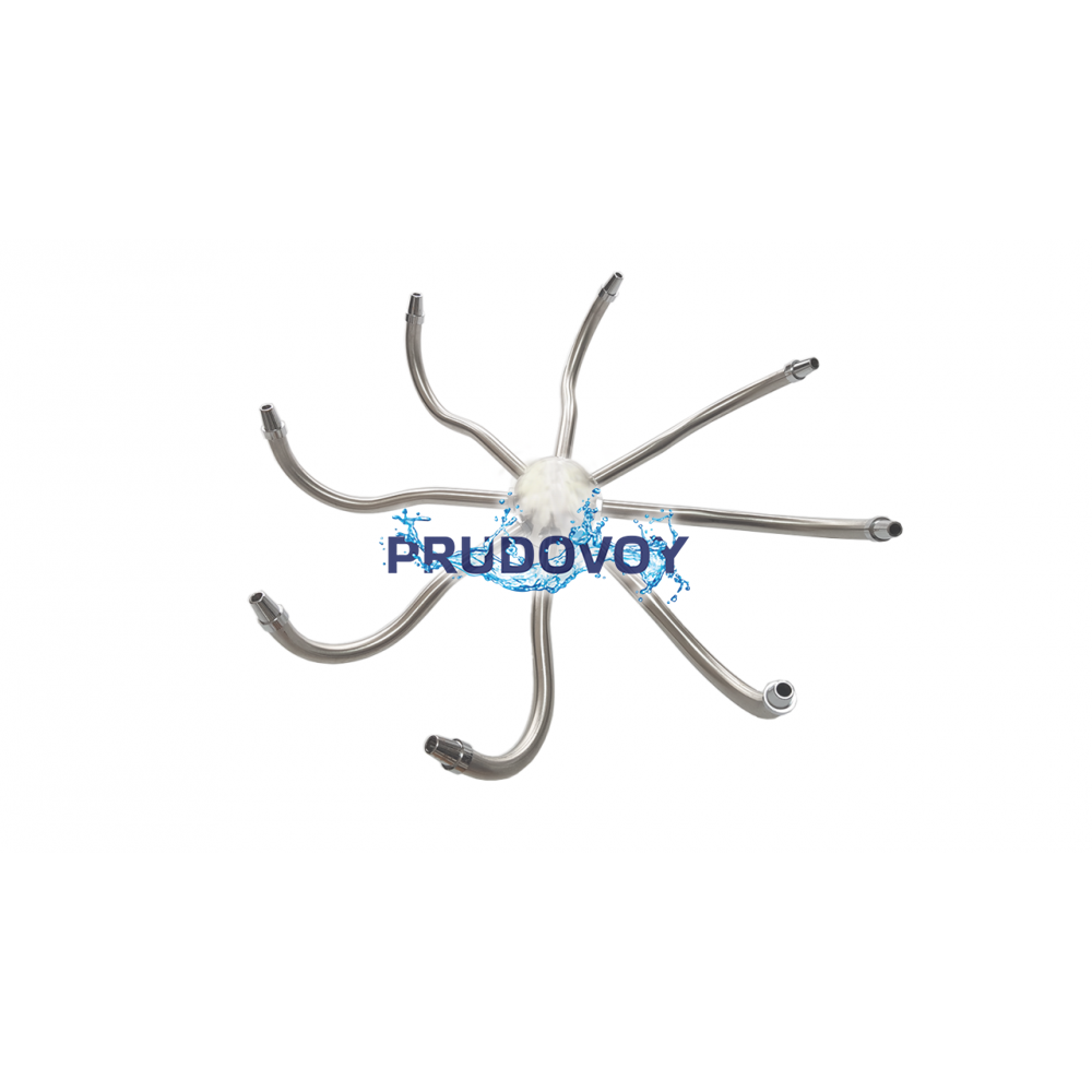 Pirouette 1½", 8*8mm, насадка фонтанная ротационная