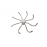 Pirouette 2", 8*8mm, насадка фонтанная ротационная