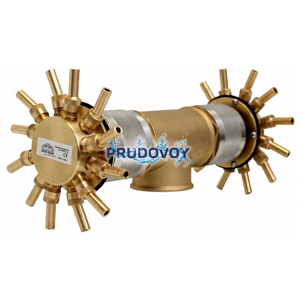 Twister Double 3", 24*8mm, насадка фонтанная ротационная