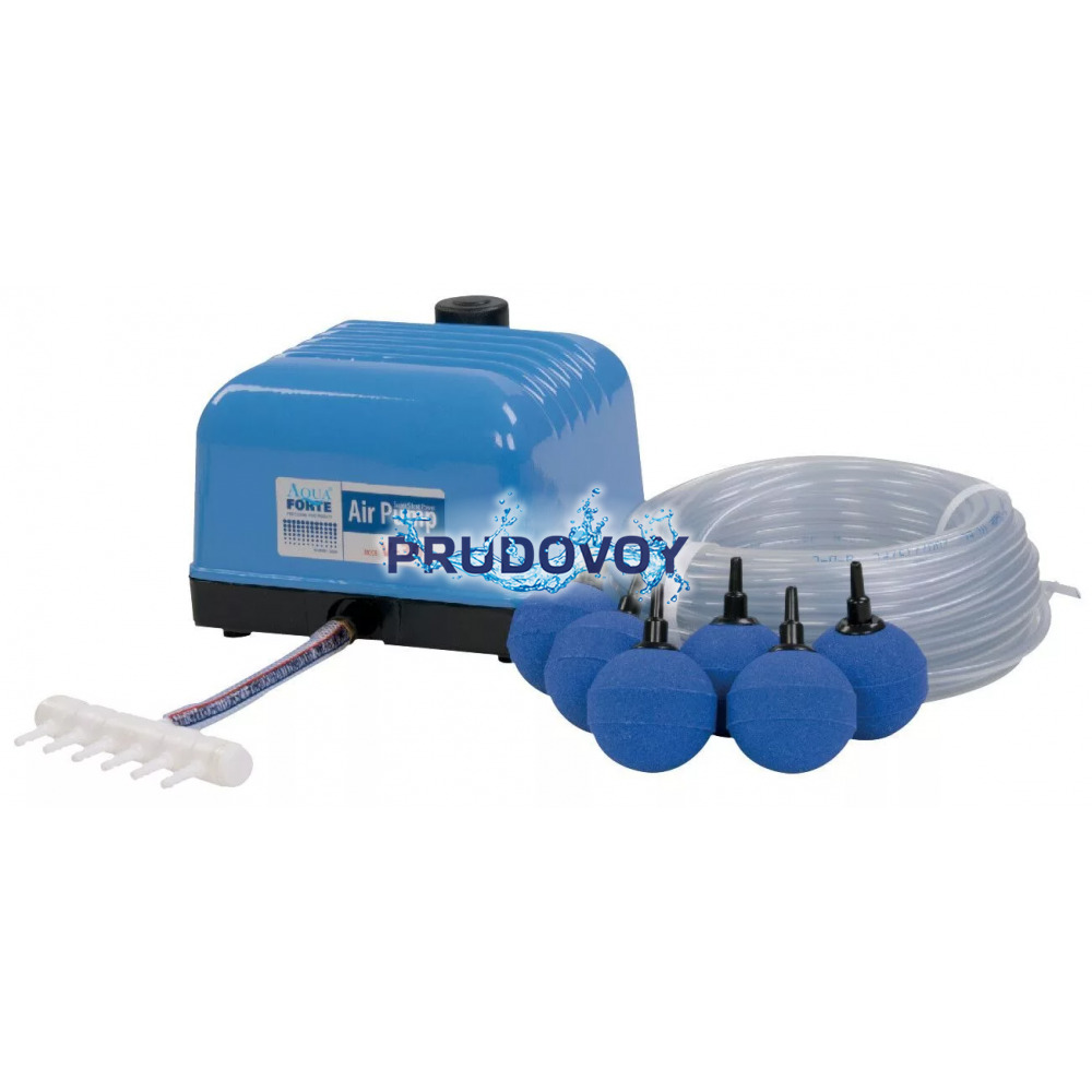 Air pump set V-30 (SC405) Аэратор для пруда в комплекте с рассеивателями и шлангом