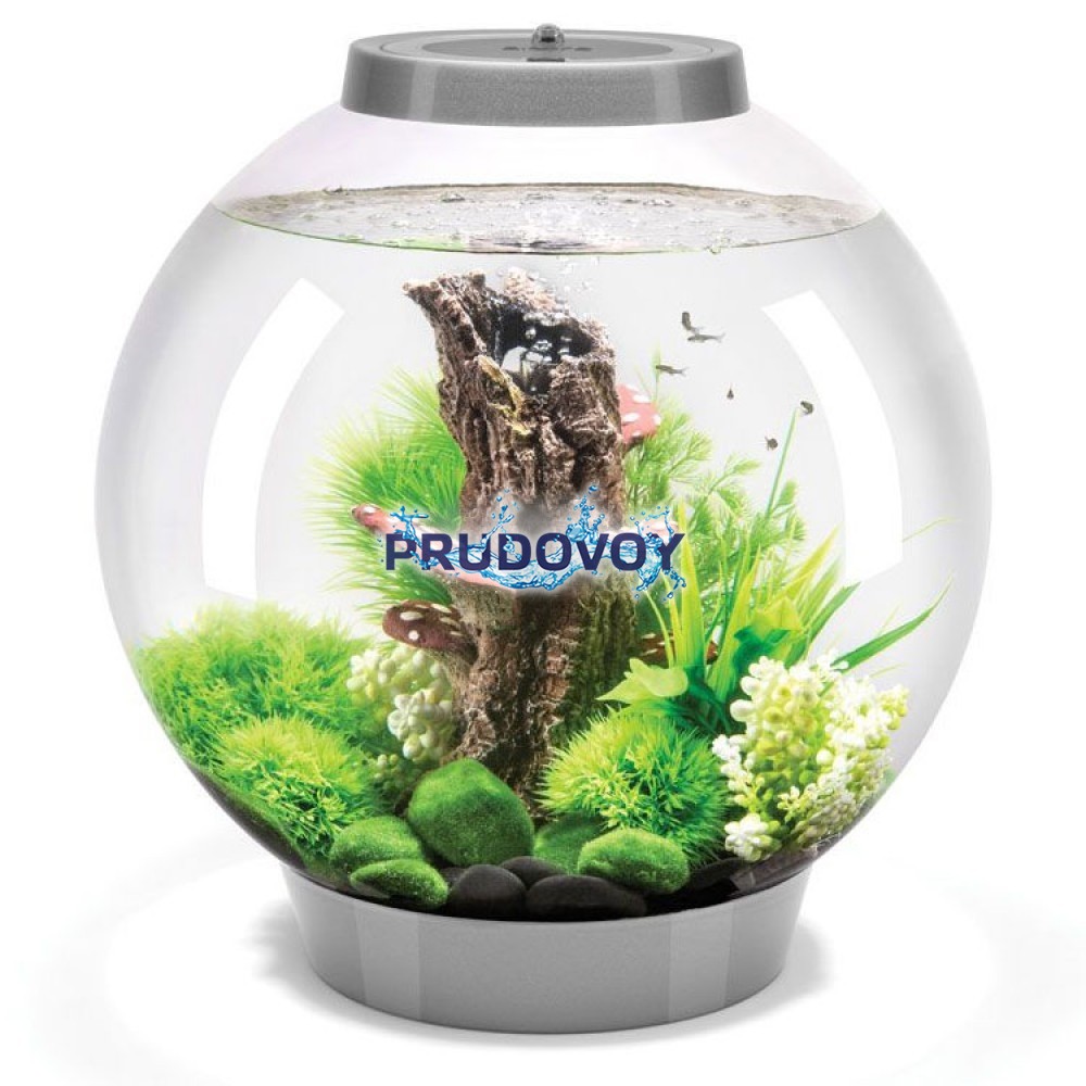 Аквариум biOrb Classic 30 LED Thermo silver , объём 30л.