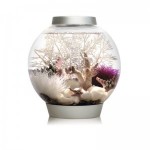 Аквариум biOrb Classic 15 LED silver, объём 15л., светодиодная подсветка, цвет серебро