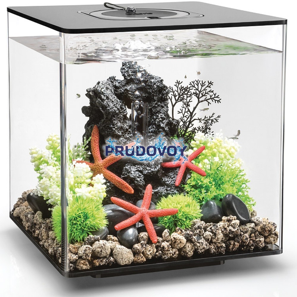 Аквариум biOrb CUBE 30 LED black, цвет черный