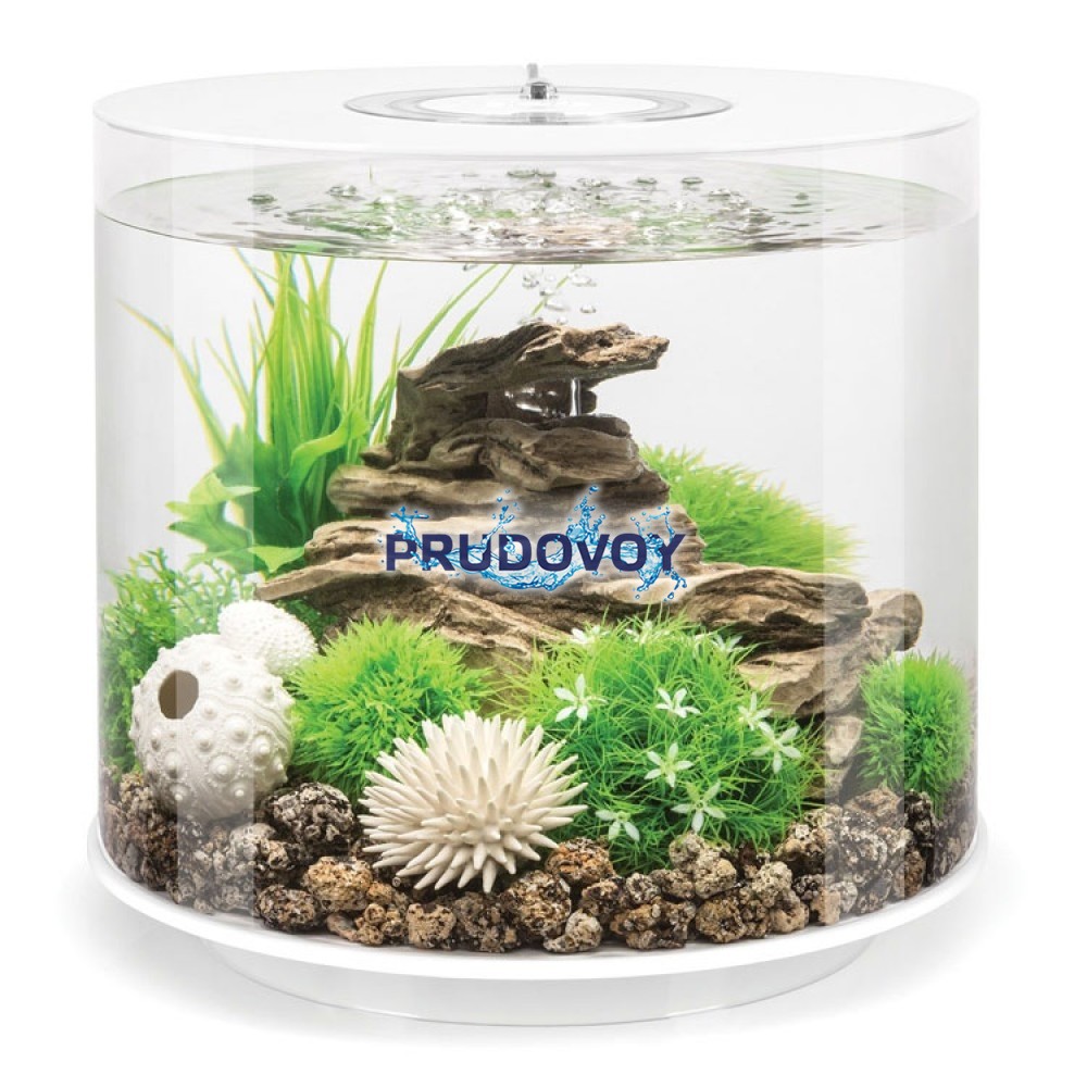 Аквариум biOrb TUBE 15 LED white, цвет белый 