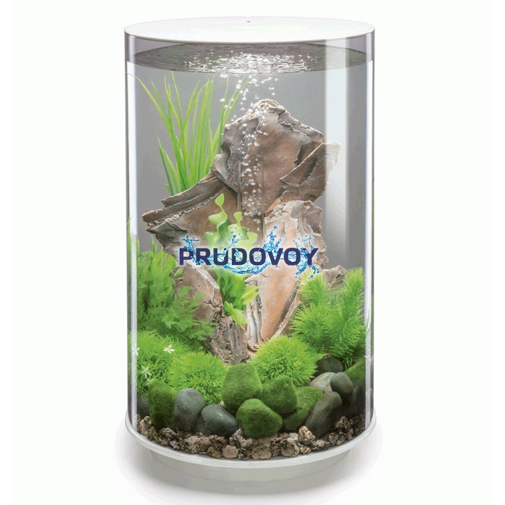 Аквариум biOrb TUBE 30 LED white,  цвет белый