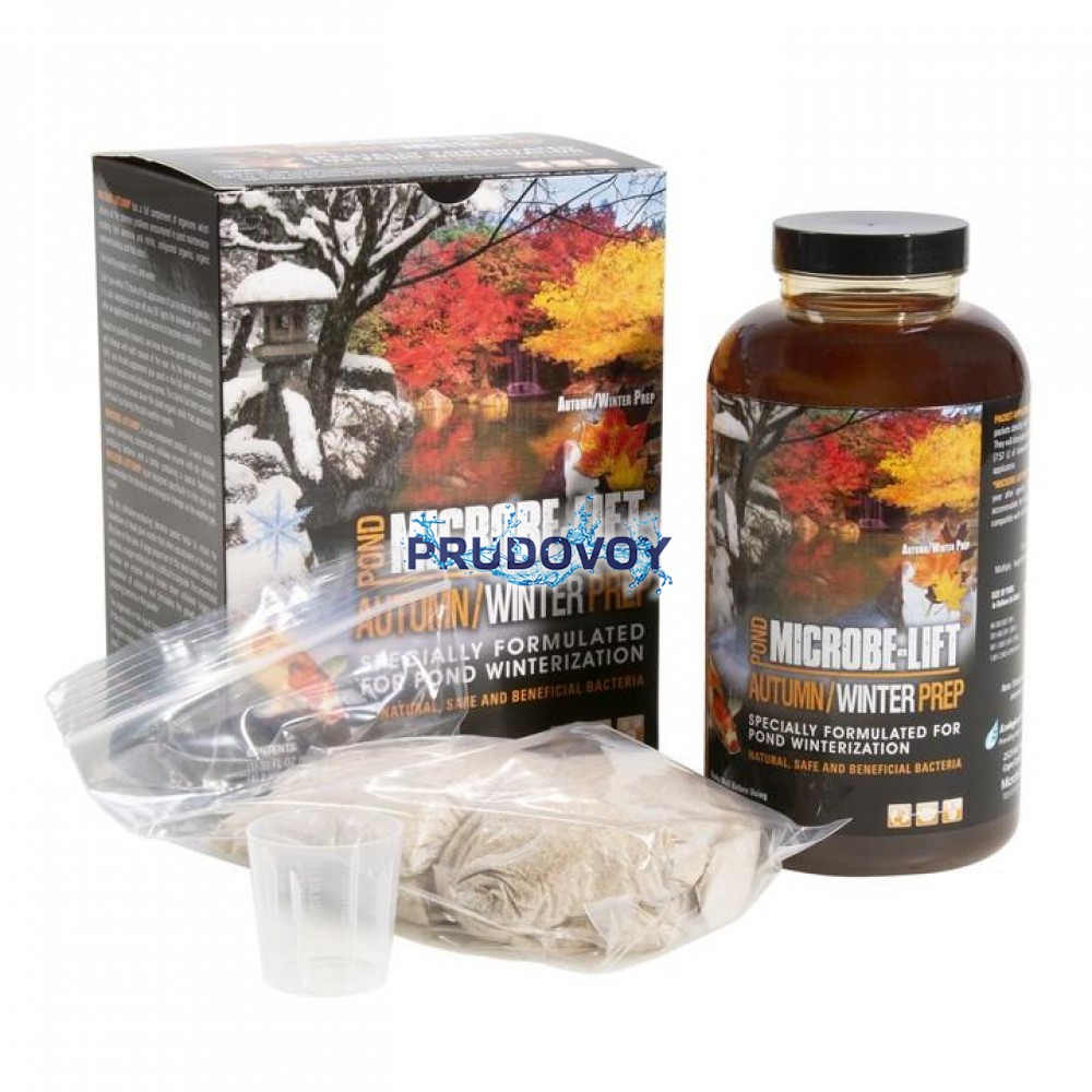 Средство осветления воды в прудах в межсезонье Autumn/Winter 1,0 L и 4 пакетика