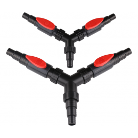 Регулятор потока с шаровыми кранами и штуцерами 20-25мм