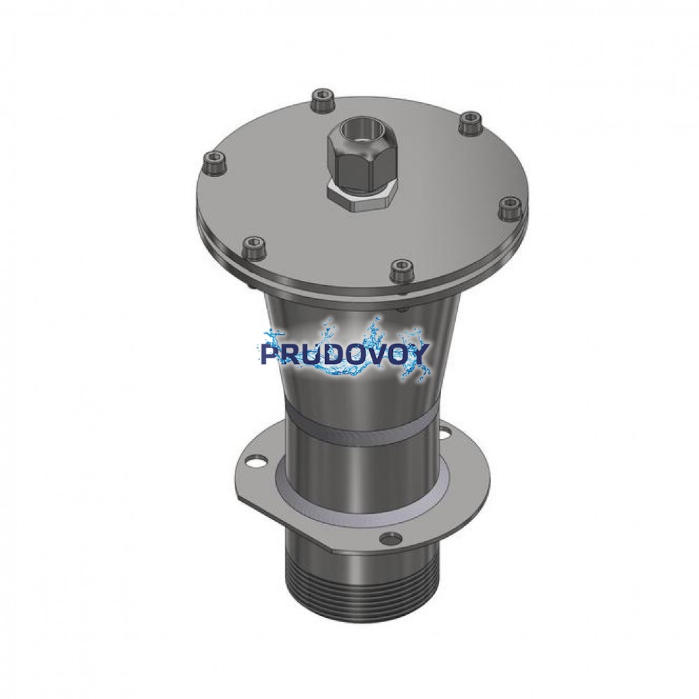 Подводный кабельный ввод прямой 2", 1x10-14мм