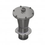 Подводный кабельный ввод прямой 2", 1x10-14мм