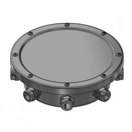 Распаячная подводная коробка круглая 8x7-14мм