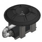 Плавающий фонтанный модуль Indian 95-12, 6,87кВт/380В
