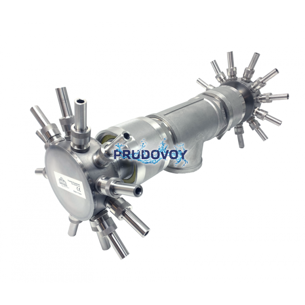 Насадка фонтанная ротационная Twister Double 3", 24*8мм