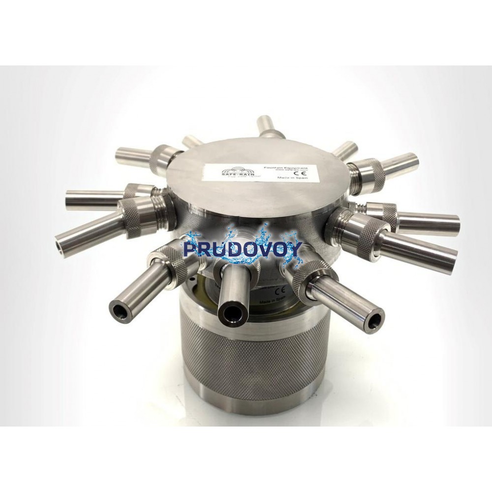 Насадка фонтанная ротационная Twister 3", 12*8мм