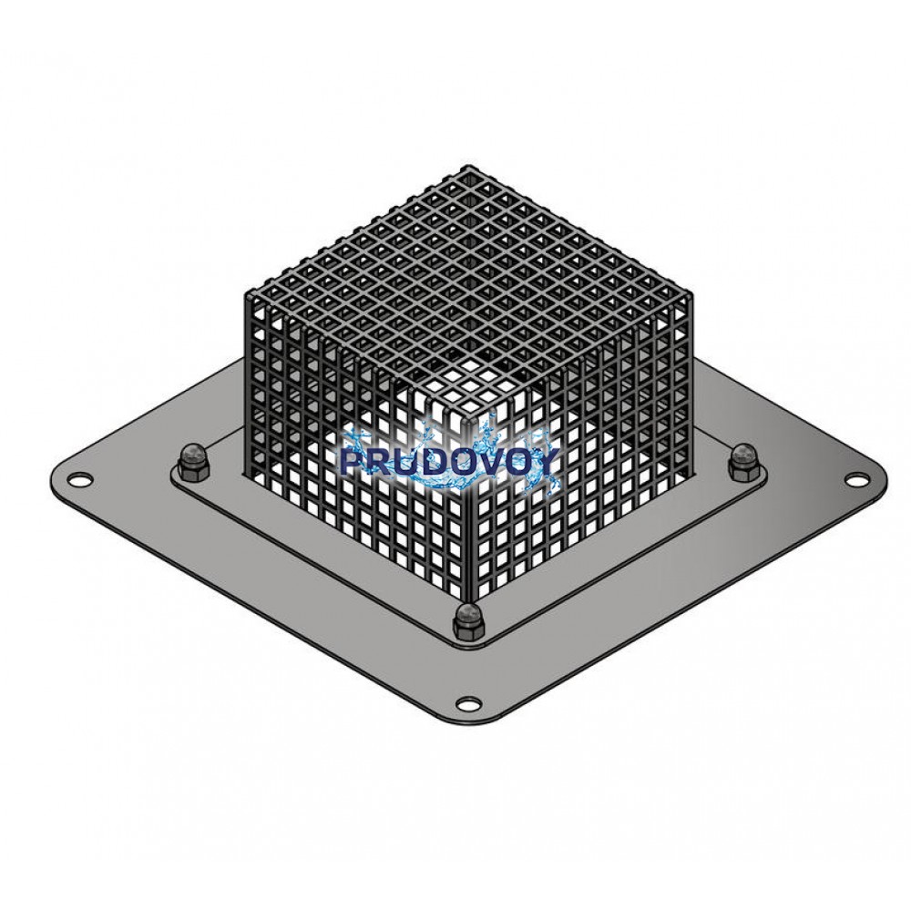 Сливная решетка 270х270х100 мм