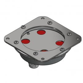 Светильник подводный для фонтана Astral Optima Modul RGBW 16W/24V/DC/4K-4LED/(9...12)mm