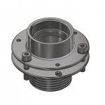 Шаровое соединение для фонтанной насадки 2"