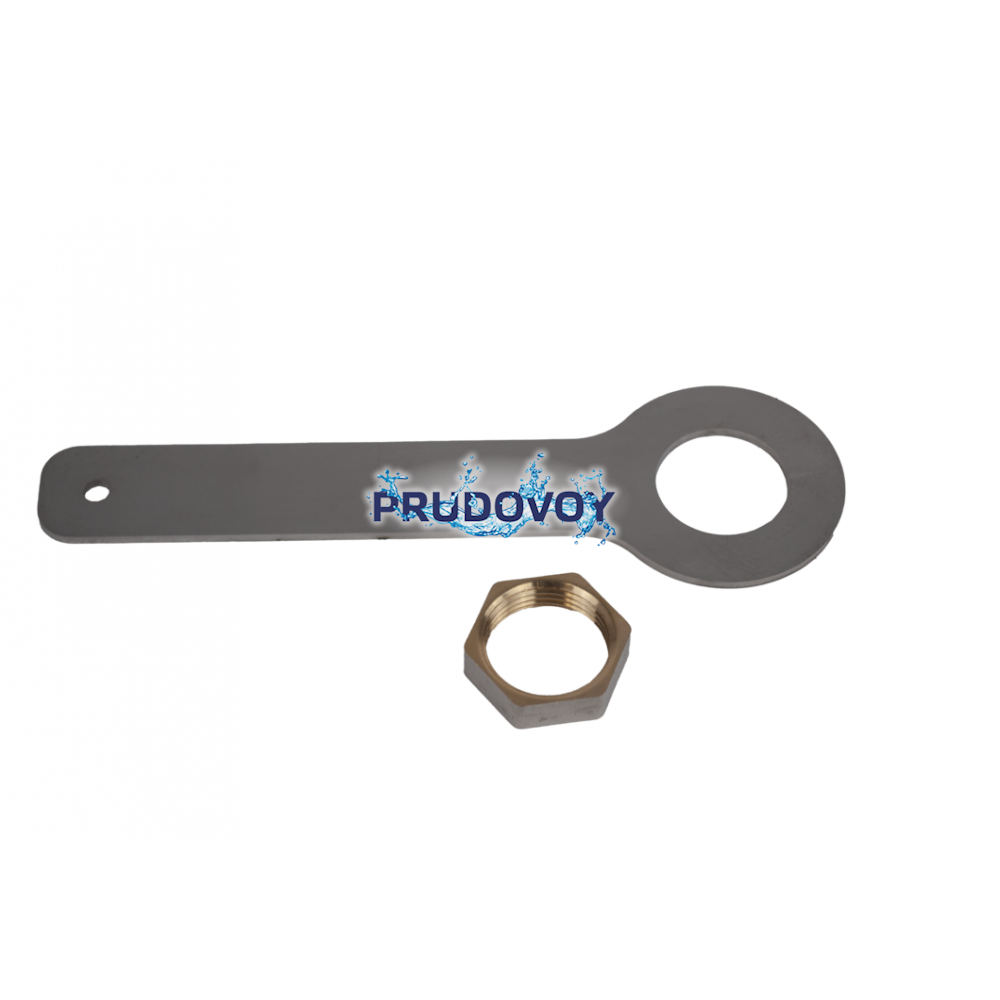 Крепеж светильника под форсунку с контргайкой, 1"