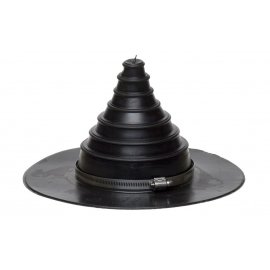 Фланец универсальный для прохода трубы через бутилкаучуковую пленку Firestone QuickSeam Pipe Flashing  25 - 152 мм