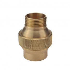 Шаровое соединение для фонтанной насадки 1" (латунь)