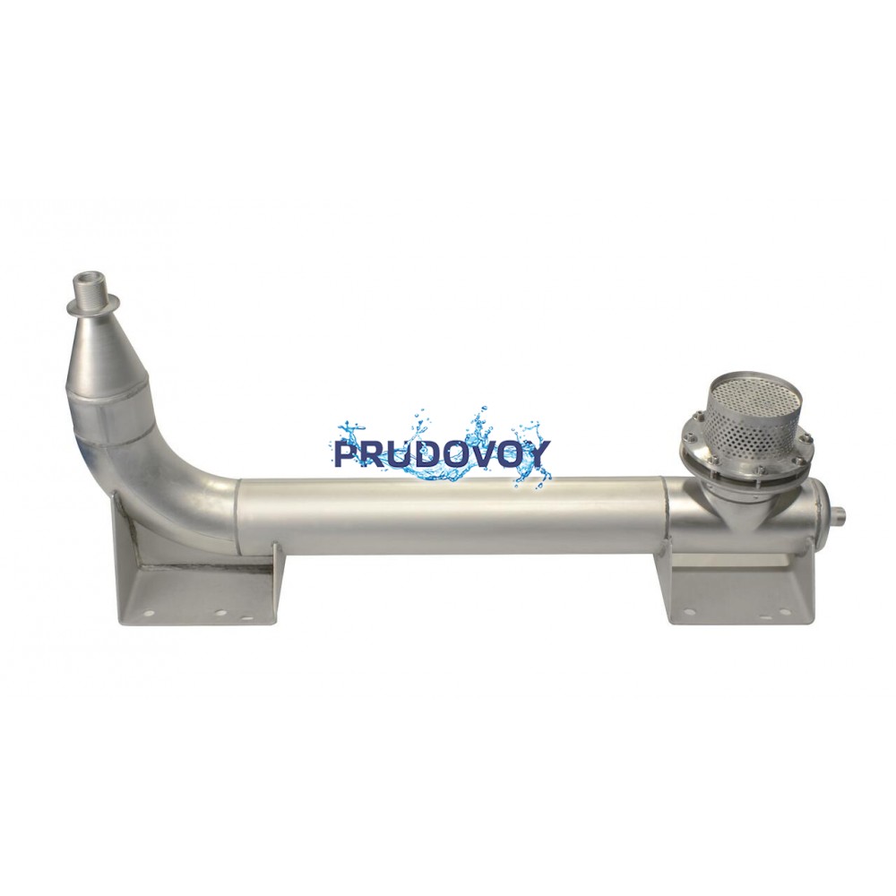 Насадка фонтанная одноструйная высокобьющая с пневмоуправлением Rocket Jet Horizontal