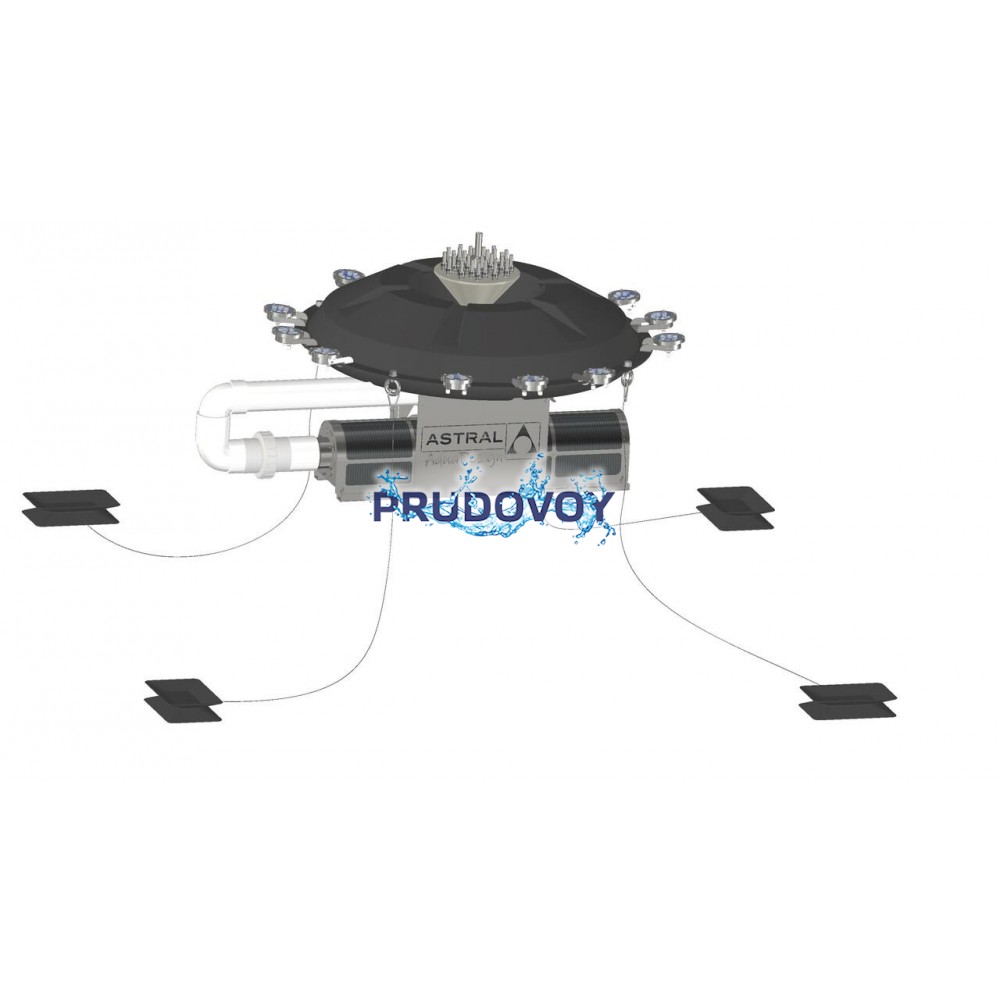 Комплект якорения для плавающих фонтанов