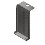 Стойка крепления насадки 1" и светильника Astral Mini/Midi, 28-53 см