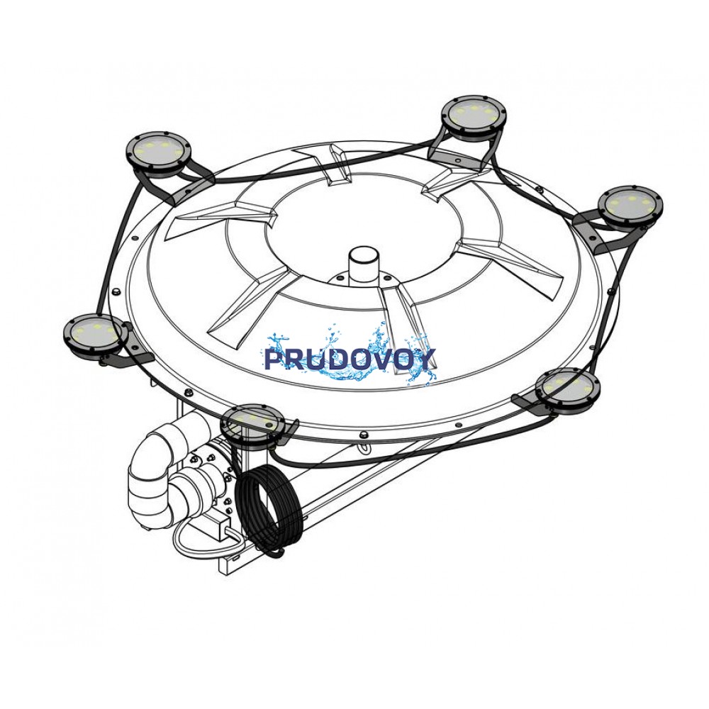 Комплект подсветки для плавающего модуля Indian Midi Set 6