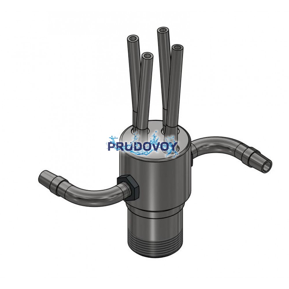 Насадка фонтанная ротационная Astral Pirouette 1½", 4x6 мм