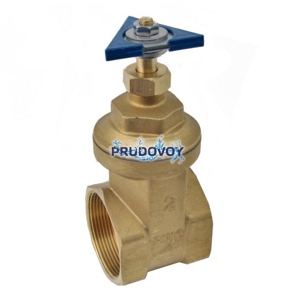 Задвижка для фонтана полнопроходная с ручкой из нержавеющей стали для подводного монтажа 2"