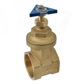 Задвижка для фонтана полнопроходная с ручкой из нержавеющей стали для подводного монтажа 2"