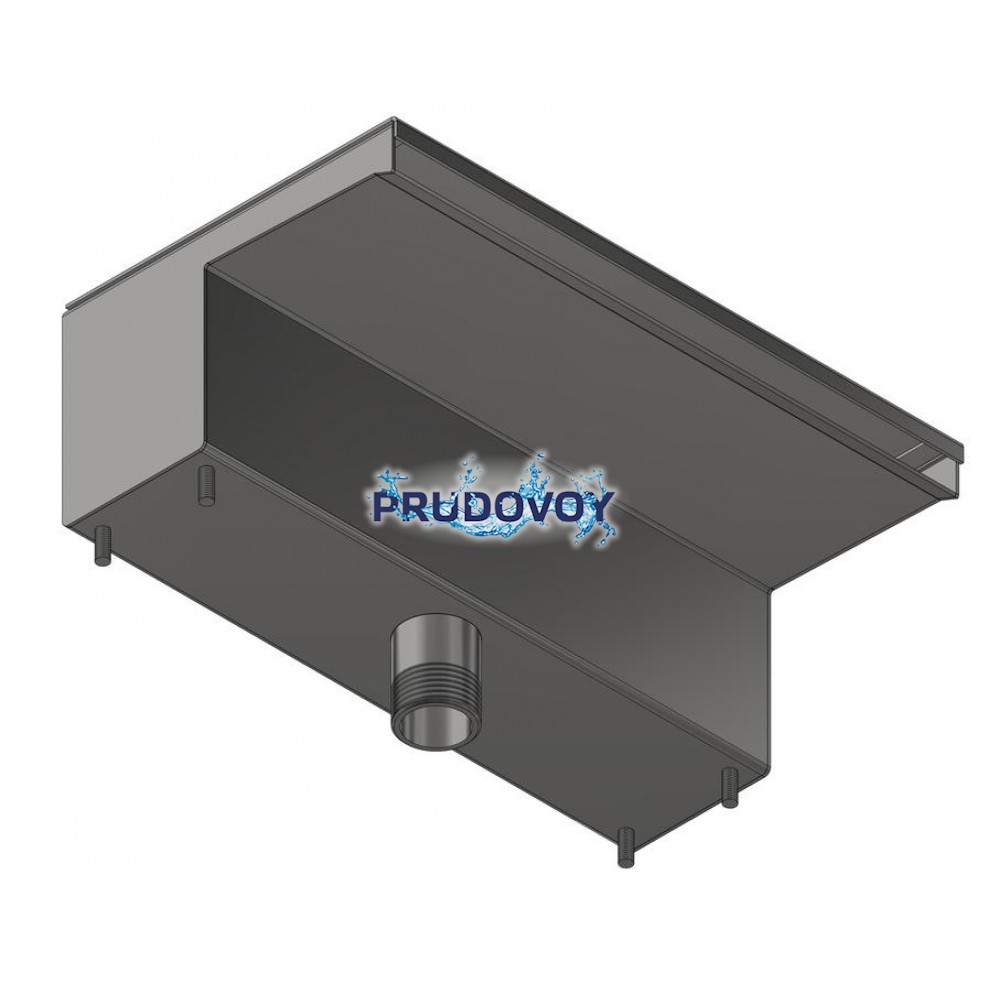 Излив водопада для фонтана и пруда с несъемной верхней крышкой Astral Waterfall S4 30, 30 см