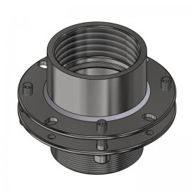 Шаровое соединение для фонтанной насадки 2½"