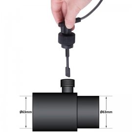 Датчик потока в комплекте с фитингом 63 мм