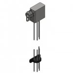 Датчик уровня стержневой для фонтана, 3 уровня