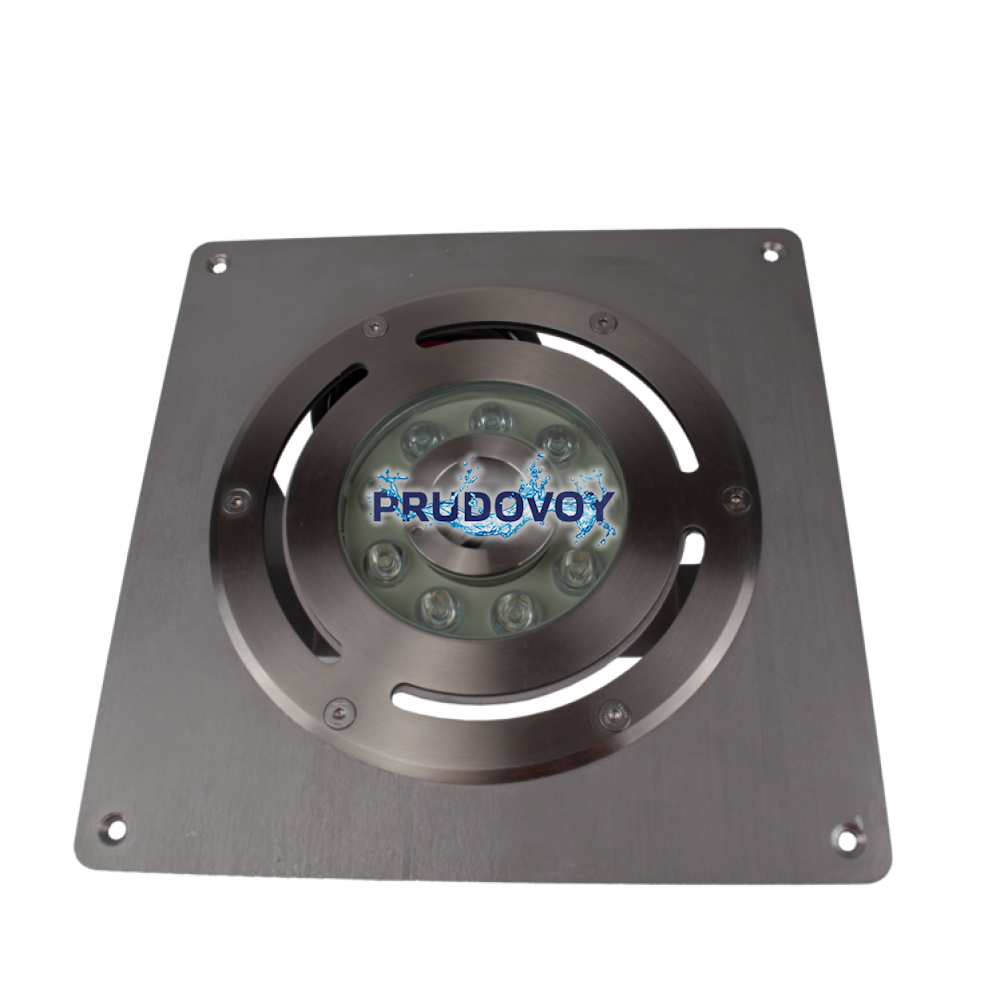 Подводный светильник для фонтана кольцевой Crown Led Water Walk 300x300 mm, RGBW 45W/Ø42mm/24VDC/1cable 2,0 m 5x1,0mm²