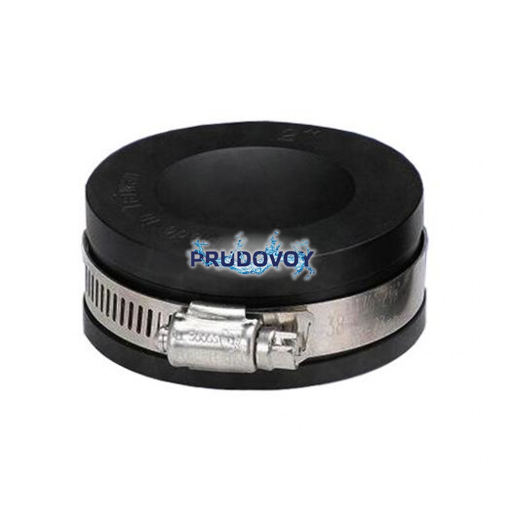 Заглушка резиновая соединения трубопроводов прудового оборудования, 1½", Ø50мм