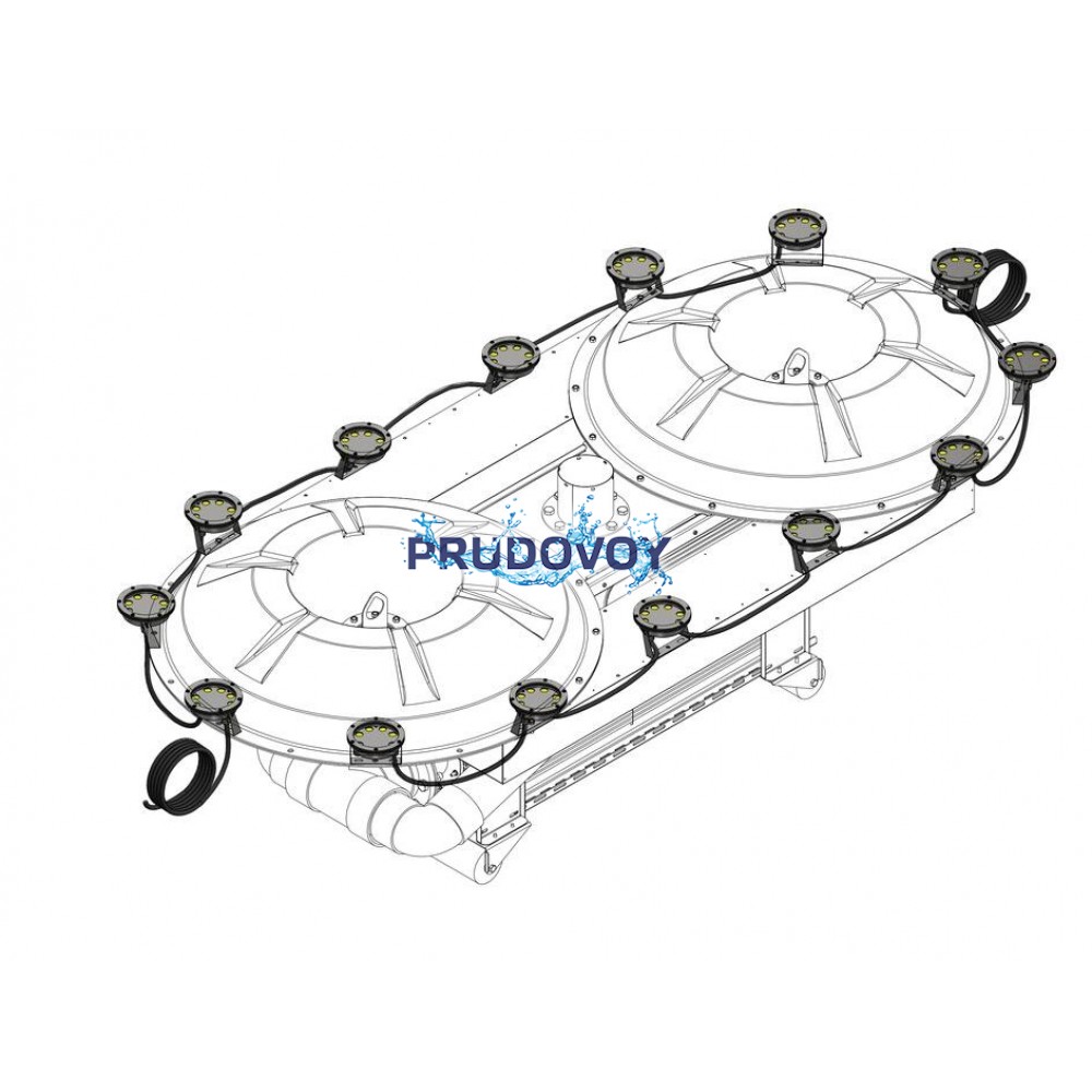 Комплект подсветки для плавающего модуля Indian Midi Set 14