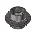 Шаровое соединение для фонтанной насадки 3"