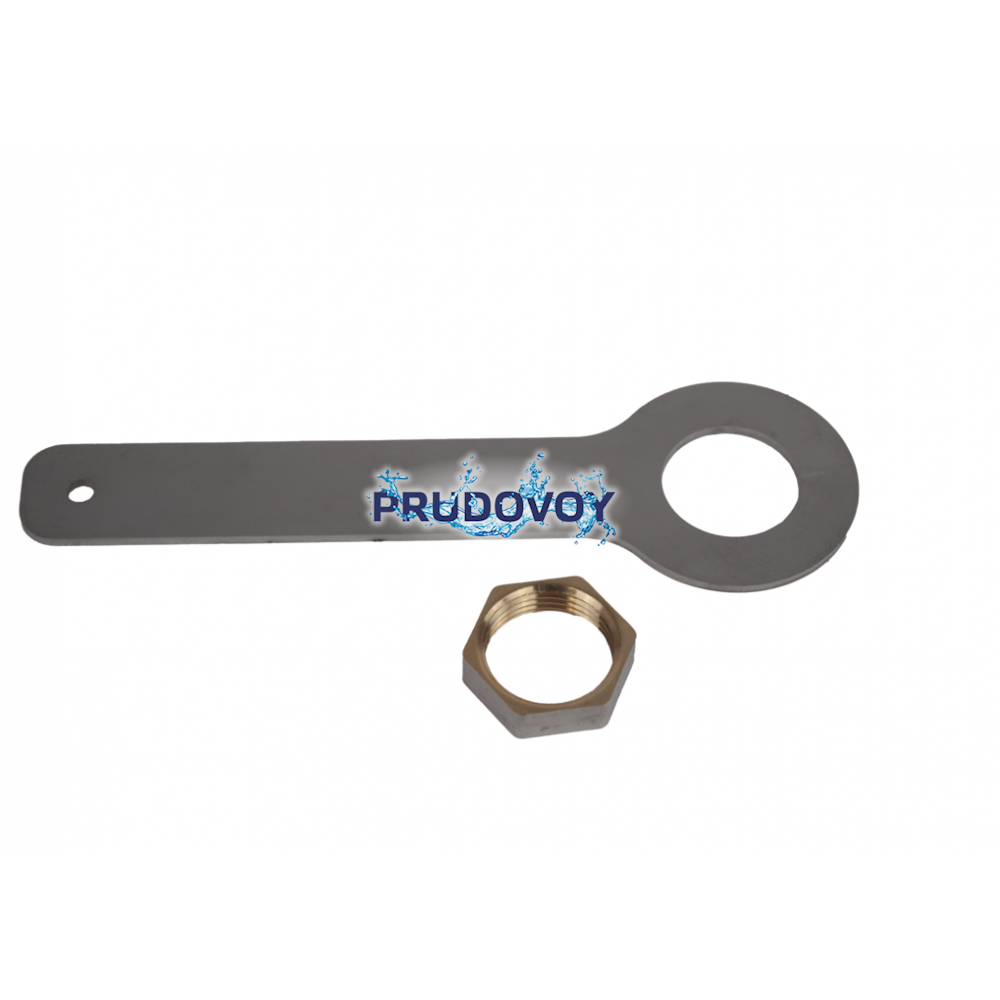 Крепеж светильника под форсунку с контргайкой, 1½"