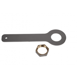 Крепеж светильника под форсунку с контргайкой, 1½"