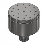 Насадка водного занавеса ¼", нержавеющая сталь