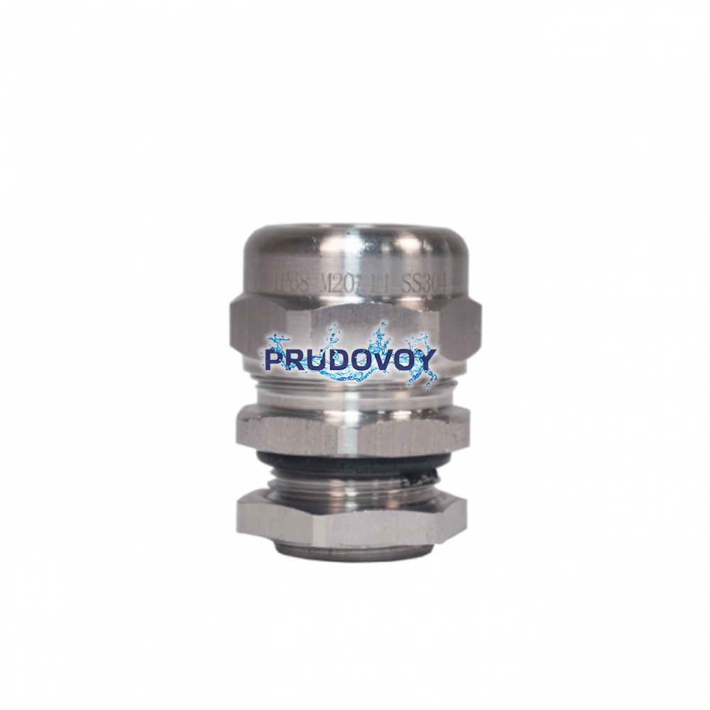 Гермоввод подводный для кабеля 10-14 мм, нержавеющая сталь