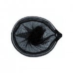 Сачок для пруда овальный 33x40 см, тонкая сетка