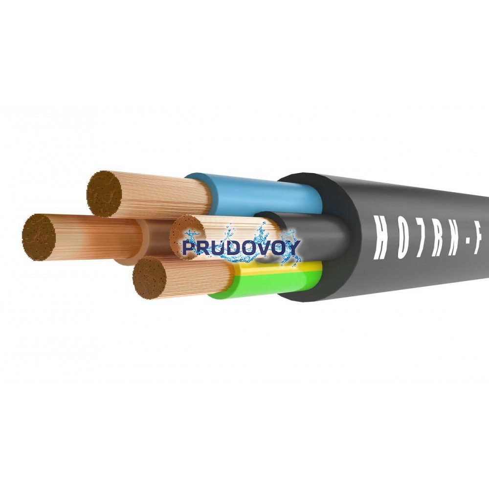 Кабель подводный H07RN-F 4x10,0 мм²