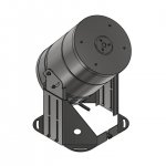 Водная пушка для фонтанов с открытой поверхностью без встроенной подсветки