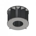 Защитная сетка на забор воды в фонтане, 5900 л/мин