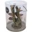 Декоративная фигура "Гриб на бересте", fungus on bark ornament